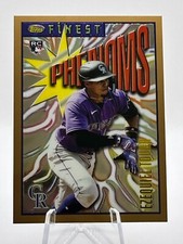 EZEQUIEL TOVAR 2023 TOPPS FINEST FLASHBACK PHENOMS ROOKIE RC #6 P11 JT