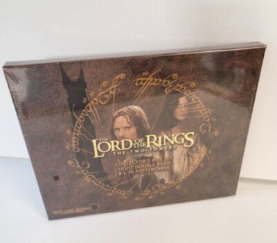 Collector's Boxed Set LORD OF THE RINGS 8x10 Double-Sided Poster Cards Series II