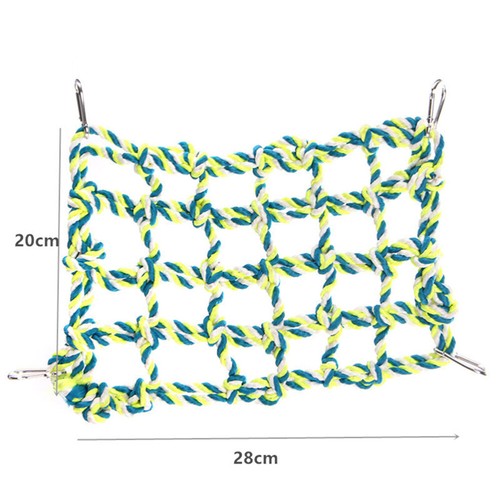 Bird Rope Nets Pet Rope Nets Hanging Parrot Net Pet Climbing 2024 Net