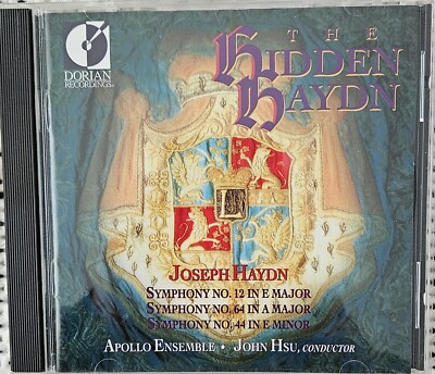 The Hidden Haydn: (Dorian Recordings DOR-90226) Apollo Ensemble John Hsu