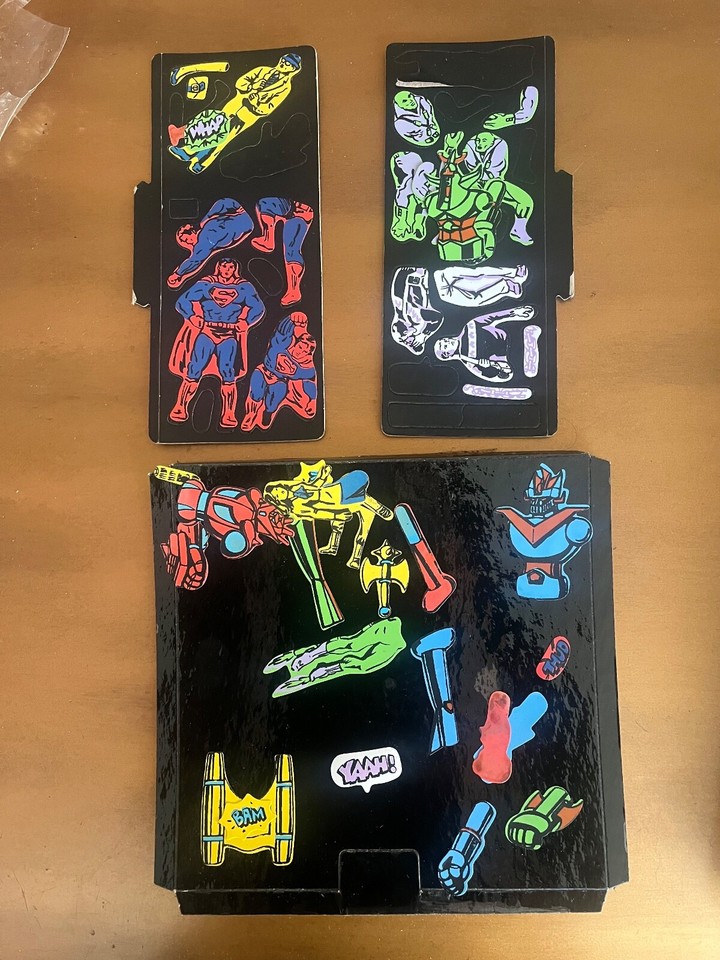 Superman Colorforms Toy Adventure Set Vintage 1978 | eBay