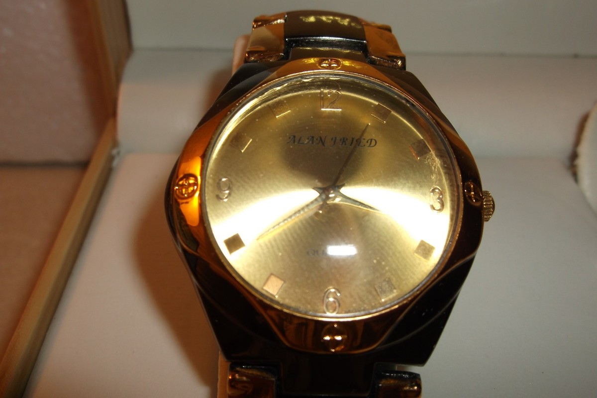 ALLEN FRIED HIS & HER QUARTZ WATCH SET | eBay display picture 2