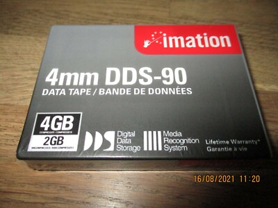 Imation 4mm DDS-90 Data Tape 4GB NEU