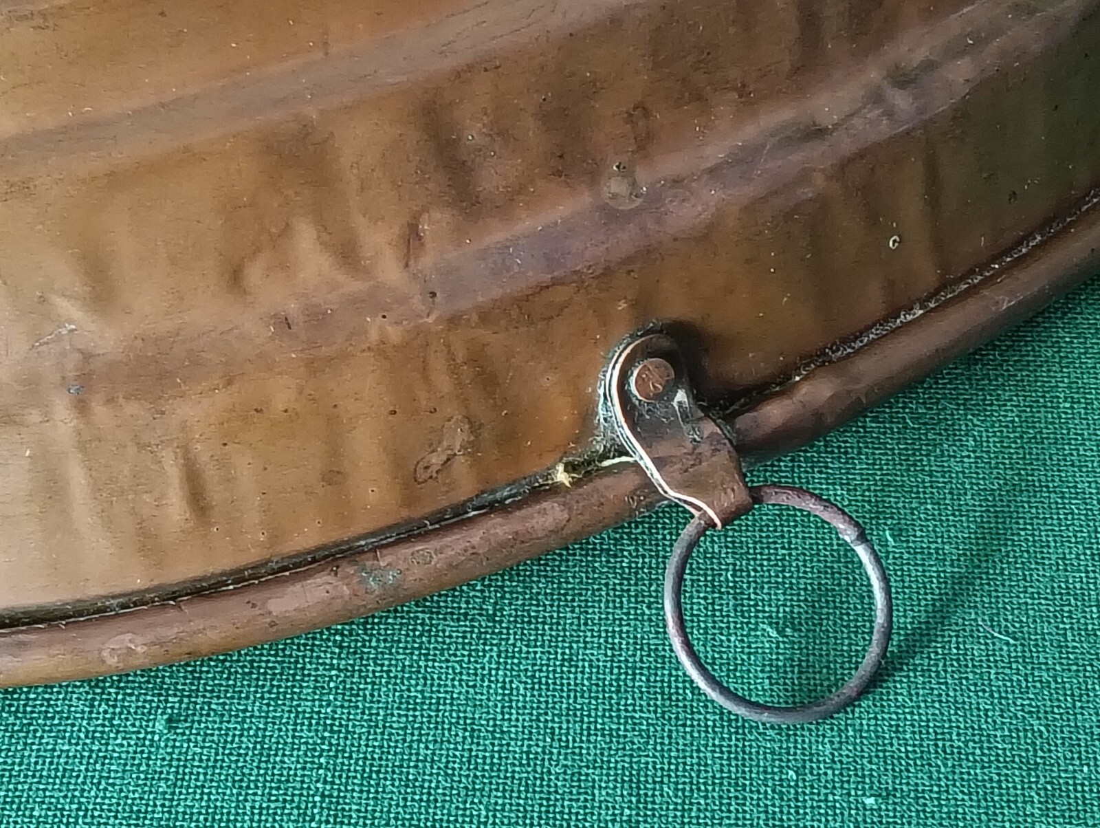 ANTIQUE OLD LARGE COPPER SHAPE PUDDING PUDDING BOWL CAKE MOLD. CM35