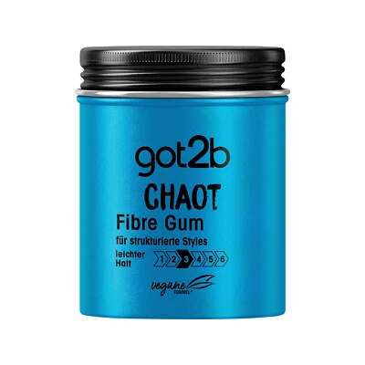 Schwarzkopf got2b Chaot 100ml modellierendes Fibre Gum leichter halt 3 vegan