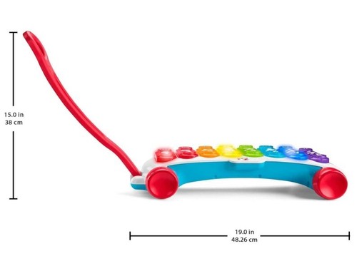 Fisher-Price Baby to Toddler Learning Toy Giant Light-Up Xylophone - Picture 6 of 6