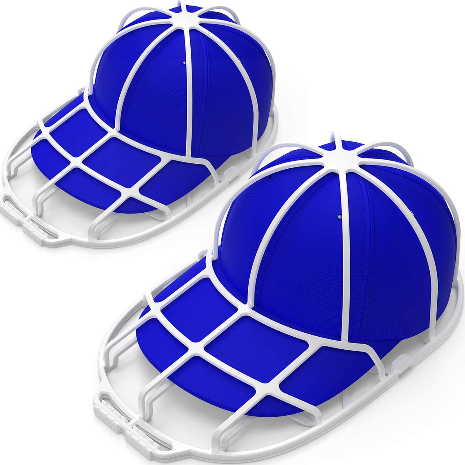 Baseball Hat Washer Frame Cage for Adult and Kids Caps - Gentle Cleaning-image