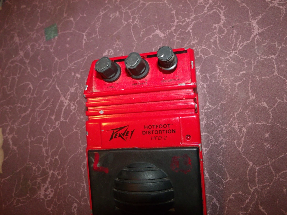Vintage Peavey USA HFD 2 Hotfoot Distortion Pedal VG eBay