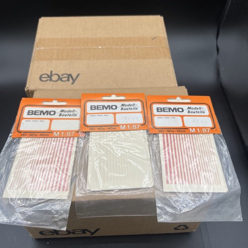 LOTE DE 3 rayas ornamentales vintage NOS Bemo M1:87 0915 | Zustand: New