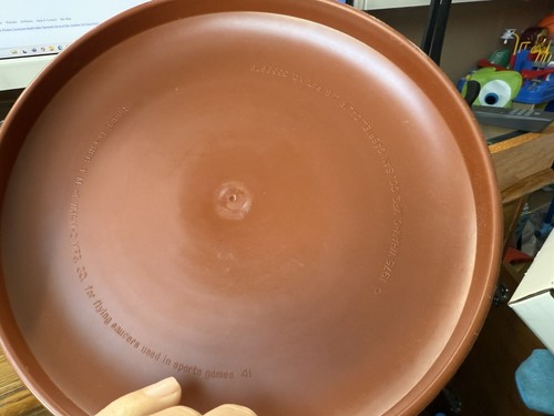 Stampo Wham-o Frisbee 119G 41 classe mondiale timbro caldo respingere il disco timbrato due volte - Foto 16 di 18