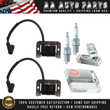 2PCS NGK Spark Plug & Ignition Module For Genuine Kohler 32-584-06-S