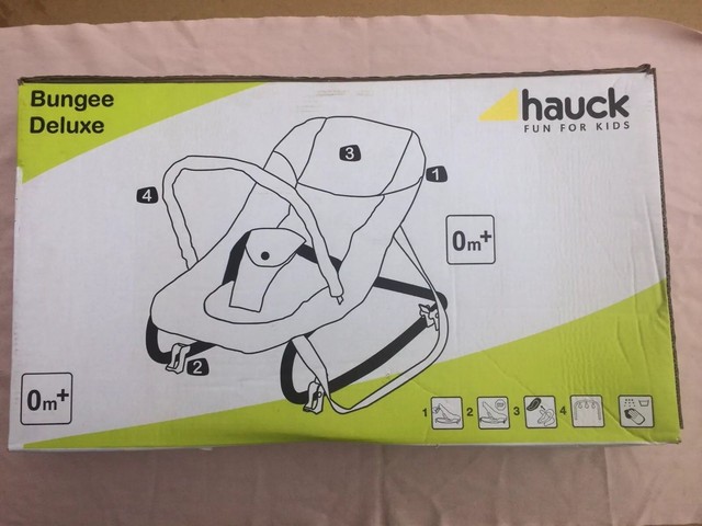 hauck bungee deluxe baby bouncer