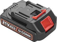  Mini Chainsaw Battery Replacement, 21V Max 2000Mah Rechargeable Battery, 