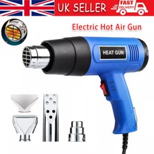 2000W Electric Heat Gun Hot Air Gun Remove Paint Varnish & Adhesives Shrink Wrap