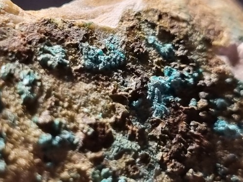 ☆127,g Erythrin Tyrolit Mikrokristalle💎Top Mineral⚒️La Encontrada Mine Spanien - Bild 2 von 12