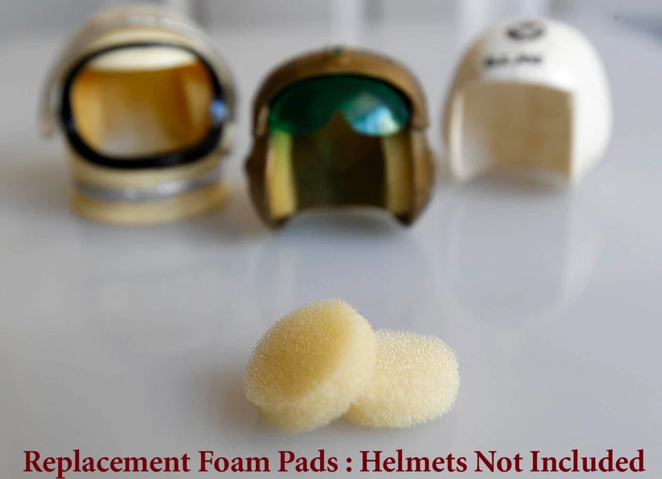 Vintage GI Joe Helmet Foam Replacement Inserts - Pilot, Astronaut - READ FIRST! - Image 3 of 4