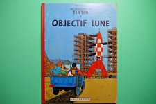 BD TINTIN , OBJECTIF LUNE , B29 , 1960
