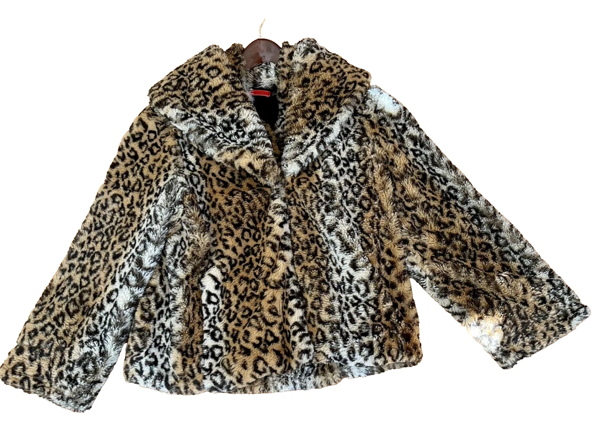 Alice and olivia leopard best sale jacket
