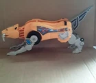 Bandai MMPR Yellow Sabretooth Tiger Zord 1993 Power Rangers Vintage Figure