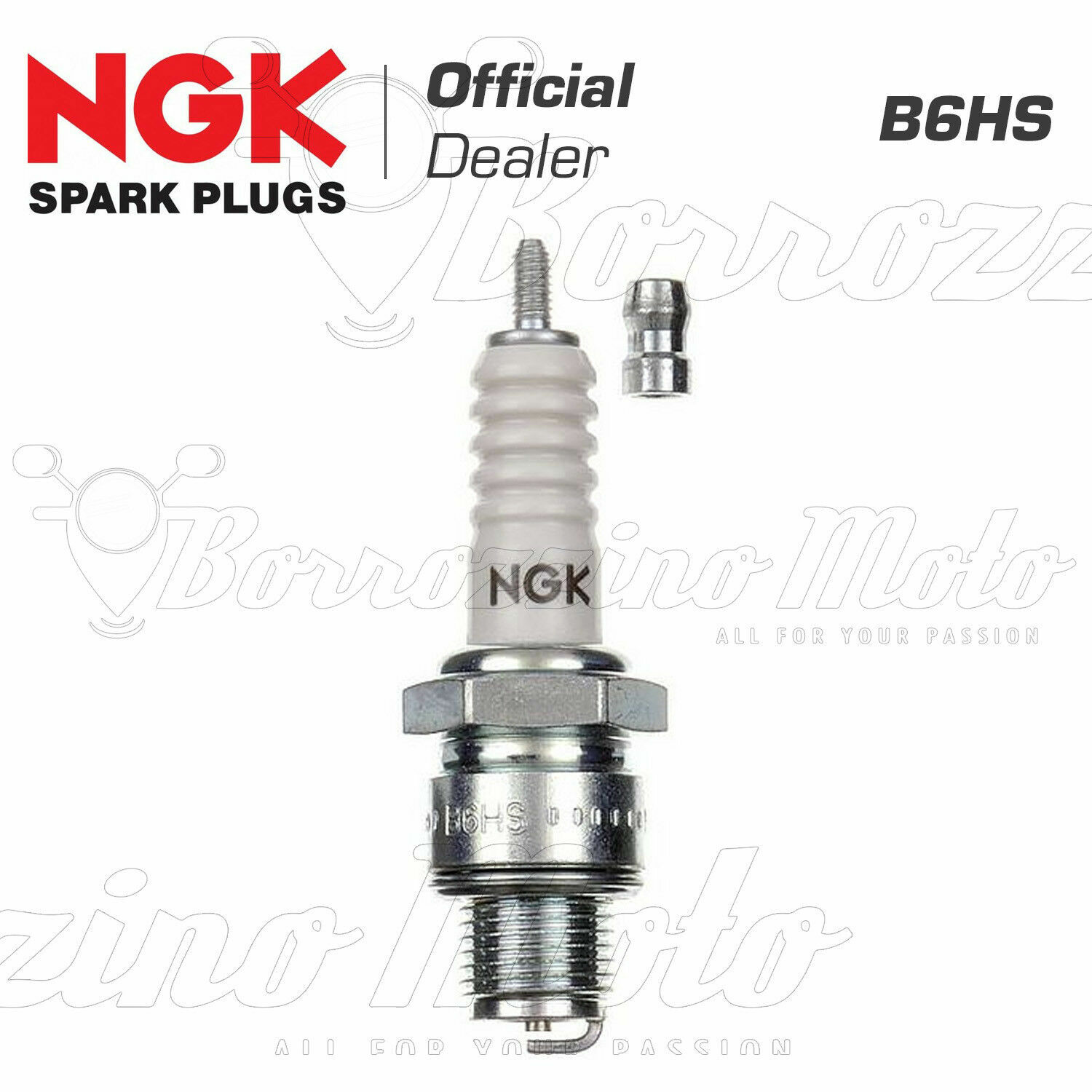 Candela Di Accensione NGK BPMR6A (6726) – Originale, Rame, Per Motori Small Engine