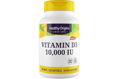 Healthy Origins VITAMIN D3 10000 IU 120/240/360 kapseln Immunat