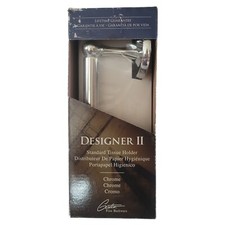 Gatco 5072 Chrome Designer Wall Mount Tissue Holder NIB