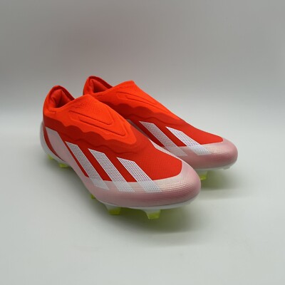 Adidas X Crazyfast Elite Laceless FG Solar Red Men Soccer Cleats