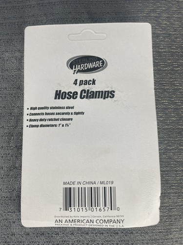 NEW Sterling ML019 4-PC Hose Clamps Size 3:2x1 2X1-1/4" *FREE SHIPPING* - Bild 12 von 15