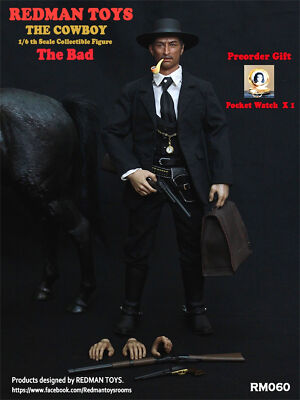 REDMAN TOYS 1/6 RM060 Lee Van Cleef The Bad Guy Action Figure Box-Set Model