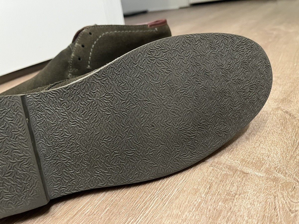 NWOT $98 Kenneth Cole Reaction Desert Sun Green Suede Boot  display picture 1