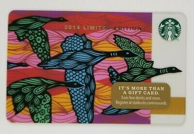 Mermaid 2014 Starbucks Card #6103 