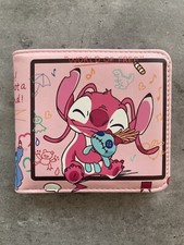 Disney&rsquo;s Lilo & Stitch/Angel - Pink Bifold Leather wallet/purse