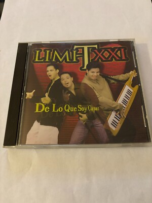 LIMI-T 21 - De Lo Que Soy Capaz - CD Rare Merengue Music CD 1997 XXI