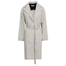 Iro Cotton-gabardine Trench Coat In Stone Color New Nwt Mamos