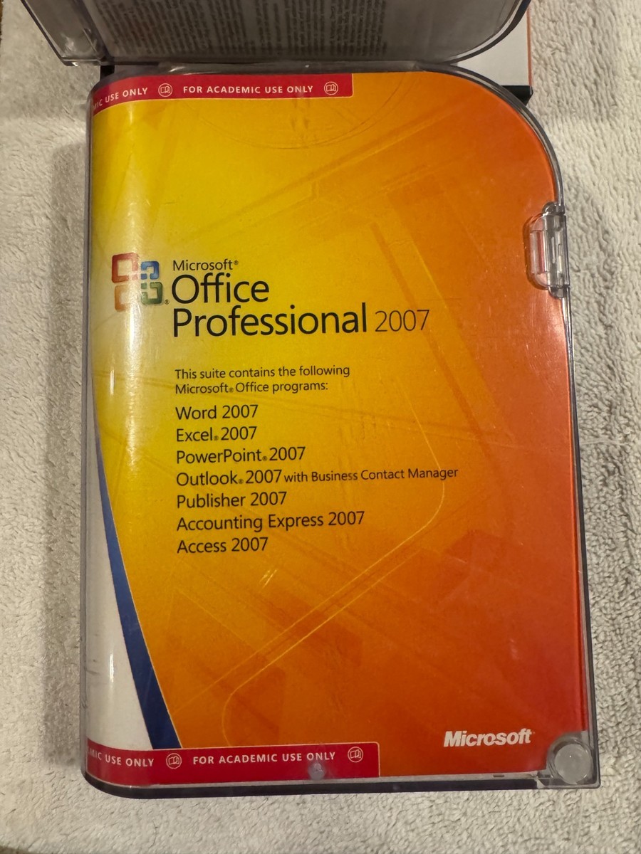 コンピュータ・IT Microsoft Office Professional 2007upgrad コンピュータ・IT Microsoft Office Professional 2007upgrad