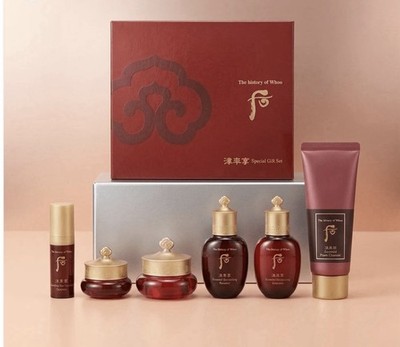 化粧下地 The history of Whoo jinyulhyang The History of Whoo Jinyulhyang Jinyul 6 items Kit Special Gift