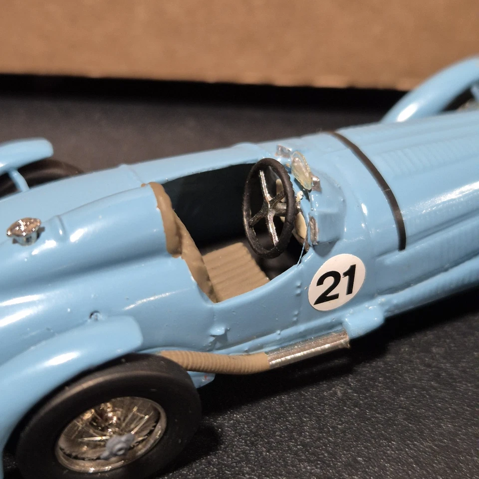 RARE DELAGE 1937 LE MANS MA COLLECTION SUISSE 1/43ÈME SUPERBE - Photo 4/4