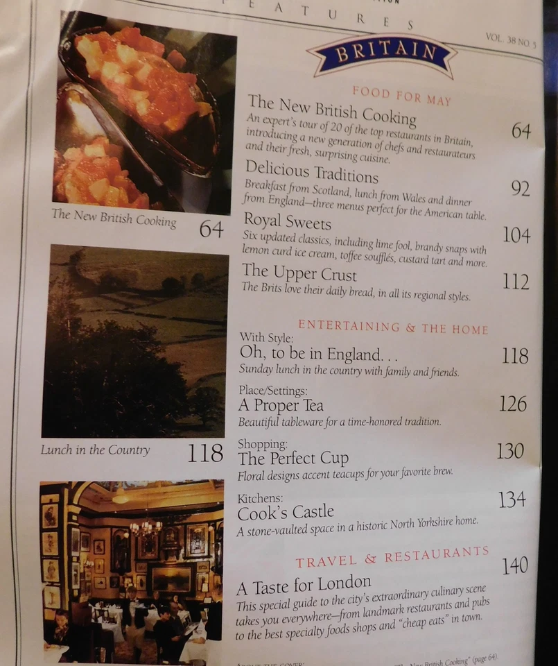 LOT OF 11 VINTAGE BONAPPETIT MAGAZINES 1994 GOURMET COOKING,DETAILED RECIPES,ADS - Image 3 of 4