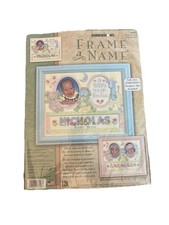 Dimensions Frame a Name Gift from God Birth Record Counted Cross Stitch Kit New