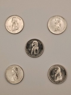 Lot of 5 RARE 2026 "4th of July" Privy 25C (IN HAND)