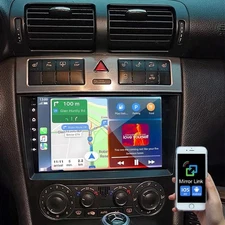 For Mercedes Benz W203 C230 C280 Android14 8Core Car Stereo CarPlay Radio GPS BT
