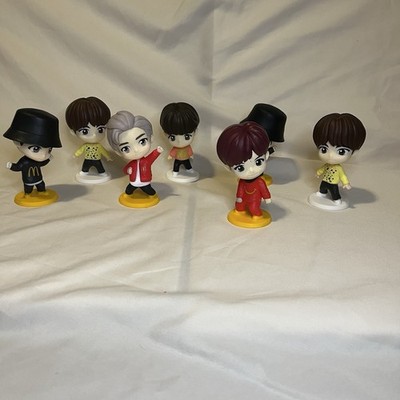 McDonald's Tinytan K-Pop BTS 2025 Happy Meal Toys Lot Of 7