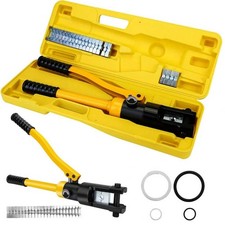 Hydraulic Crimper Crimping Tool/w 12 Dies Wir...