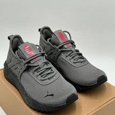Puma Pacer 23 400639-01 Sneakers Men's US 5.5 Gray Low Top Running Shoes Eby3626