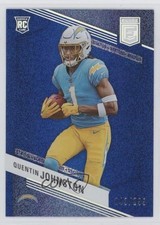 2023 Panini Donruss Elite Rookies Status Sparkle /299 Quentin Johnston #176 0t6a