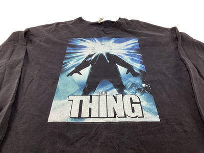 The Thing Shirt Mens 2XL Black Long Sleeve Alstyle John Carpenter Film