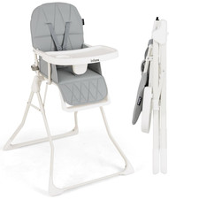 Baby High Chair, Quick Folding Portable Highchair for Babies and Toddlers with A