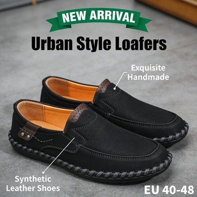 Mens Slip on Loafers Outdoor Large Leisure Shoes Anti-slip Business Causal Shoes