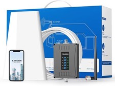 Cell Phone Signal Booster for Home Office Metal Building  Boosts 5G 4G LTE Sign