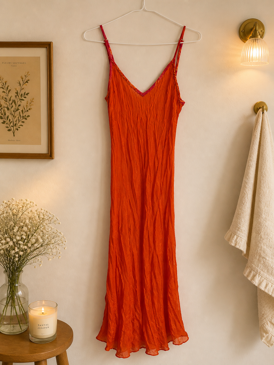 y2k slip dress Pink Satin The draped skirt hem and form Y2K Leopard Slip Mini Dress